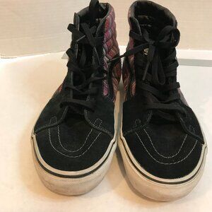 VANS UNISEX HI GUATE WEAVE SHOES SIZE MALE 10.5   FEMALE 12